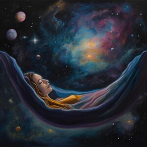 audio binaural Flotando en el Universo: Relajación Cósmica